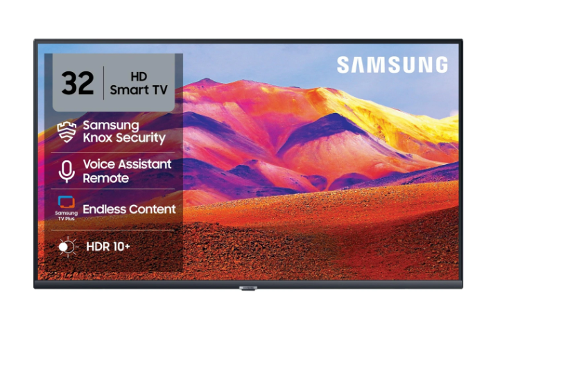 Samsung 80 cm (32 inch) HD Ready LED Smart Tizen TV with Voice Assistance Remote Control 150+ Free Channels HDR 10+ Support PurColor Samsung Knox Security Object Tracking Sound Lite Adaptive Sound Q-Symphony (UA32H4600FU